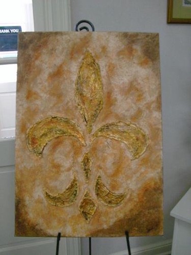 Antique Gold Fleur